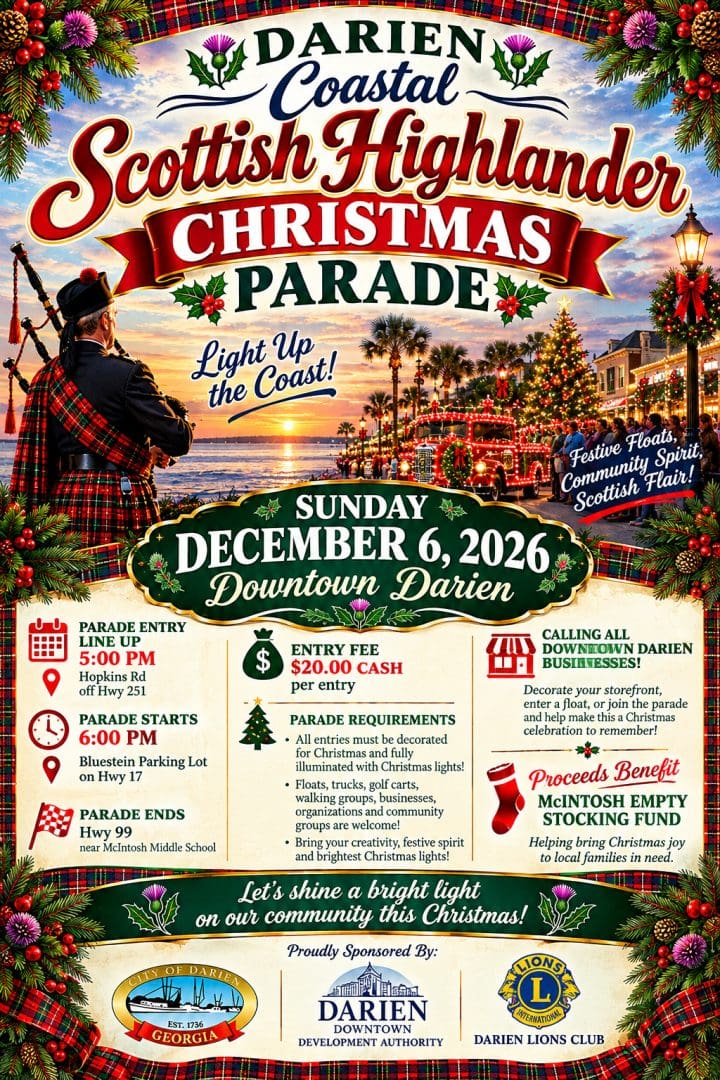 Darien Lions Club 2026 Christmas Parade